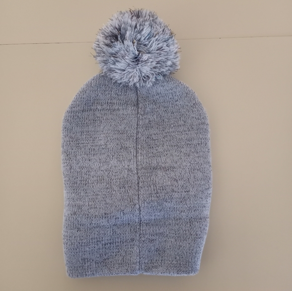 Girls Unicorn Embroidered Beanie Snow Hat Toboggan With Pom Pom - Picture 4 of 11